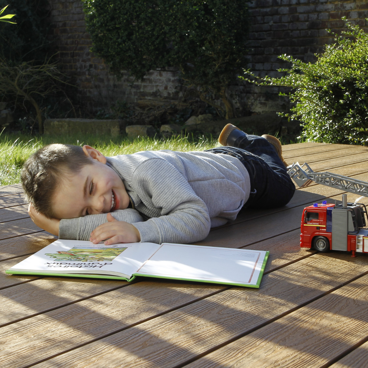Fiberdeck Premium Composiet Vlonderplank Semi-Massief Teak