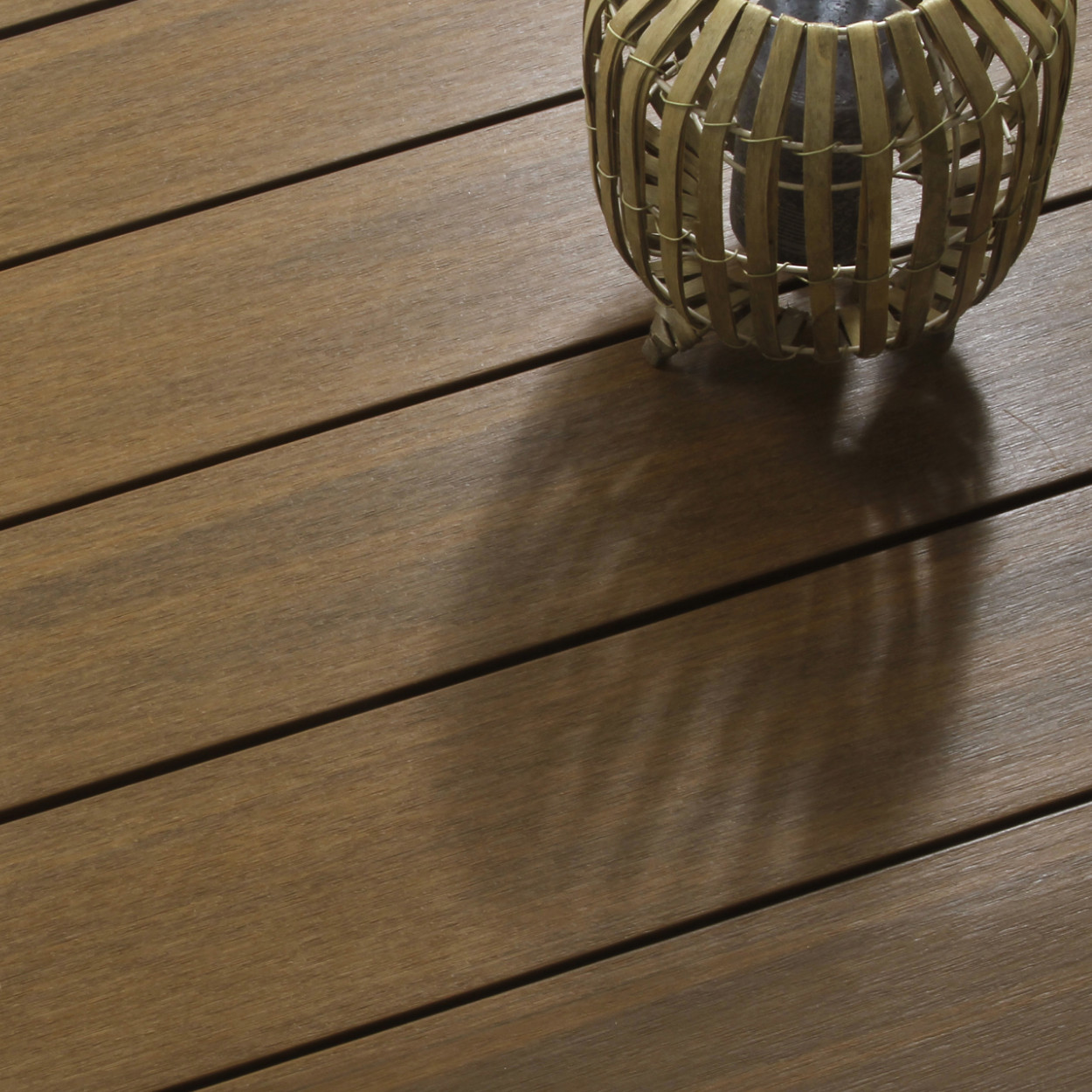 Fiberdeck Premium Composiet Vlonderplank Semi-Massief Teak