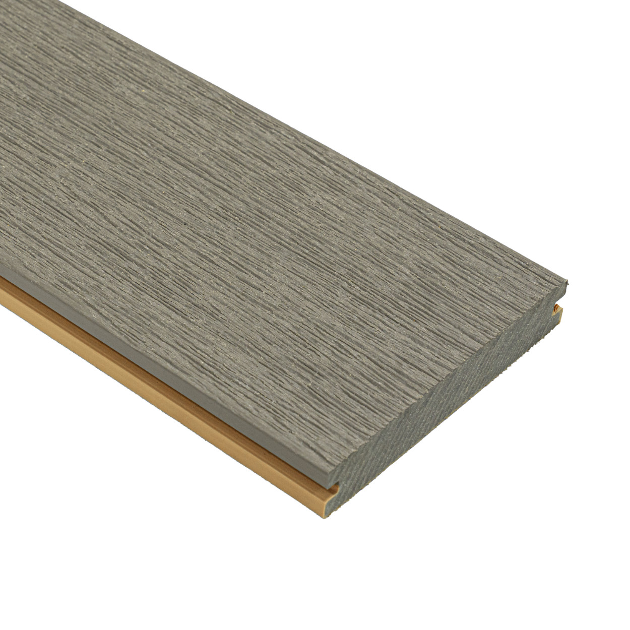 Fiberdeck Vintage Composiet Vlonderplank Massief Lunar Grey