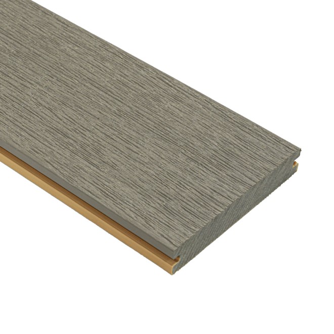 Fiberdeck Vintage Composiet Vlonderplank Massief Lunar Grey