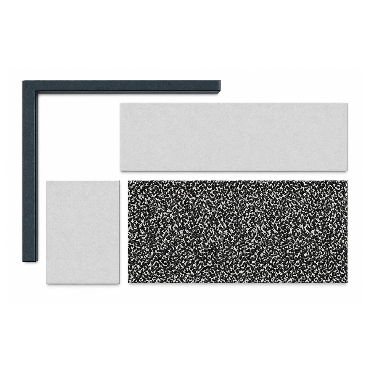 Muro Buitenhoekprofiel Kunststof 20x20 mm – 270 cm