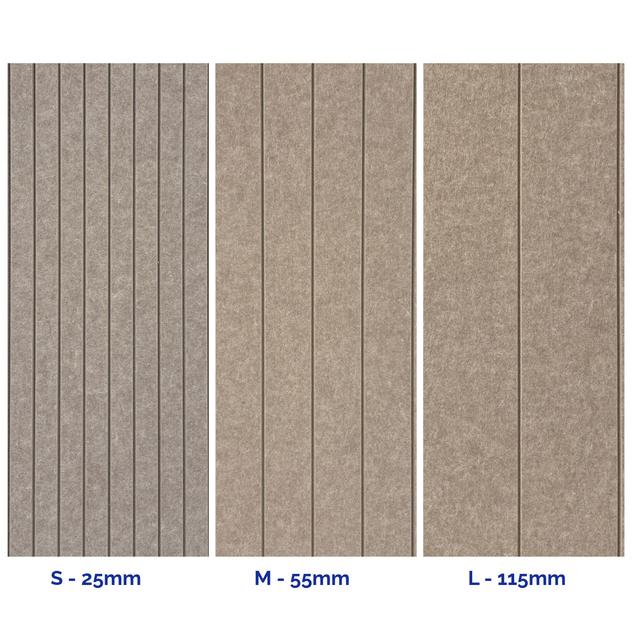 Muro Akoestisch PET Vilt Wandpaneel Bordeauxrood 590 – 120x60 cm – 2 st