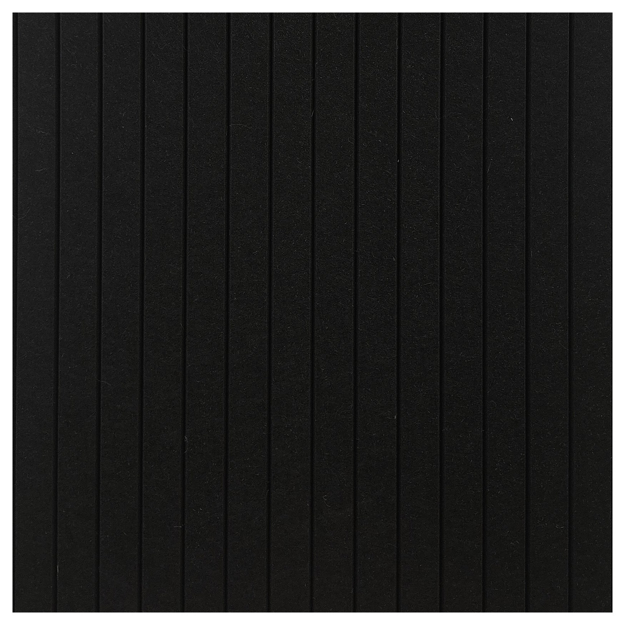 Muro Akoestisch PET Vilt Wandpaneel Zwart 610 – 120x60 cm – 2 st