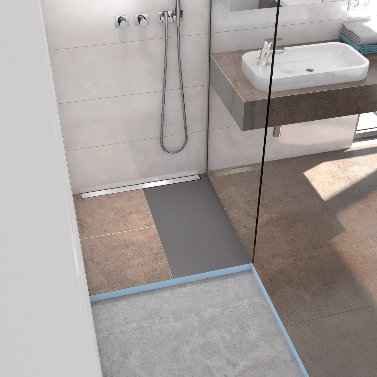 Fermeture Anti-Odeurs DN40 Pour Wedi Fundo Riolito, Riolito Neo, Riofino