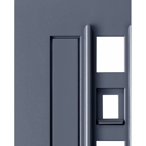 Voordeur Austria City Line Warmond Merbau Blank Glas 