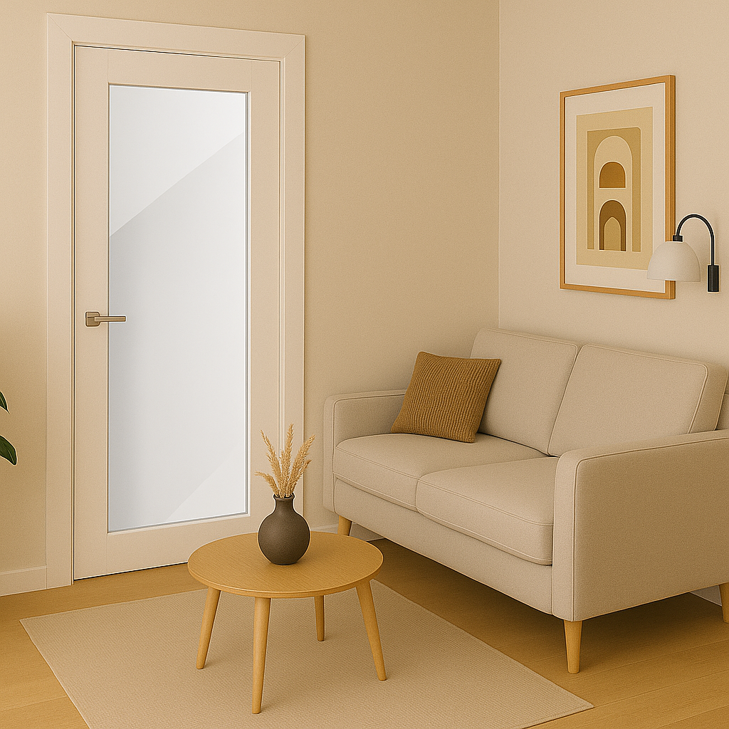 Binnendeur Austria Sense Bright blank glas