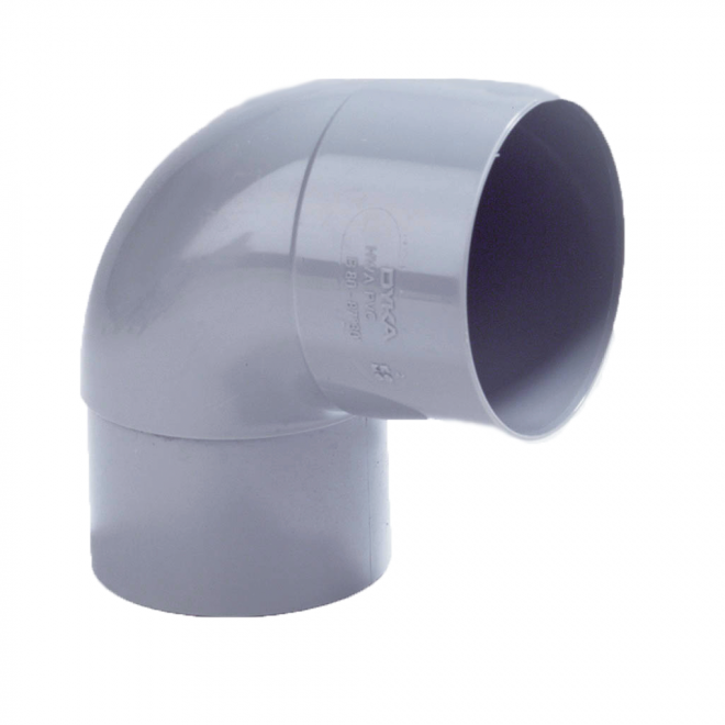 Dyka PVC Bocht 80mm 87.5 graden