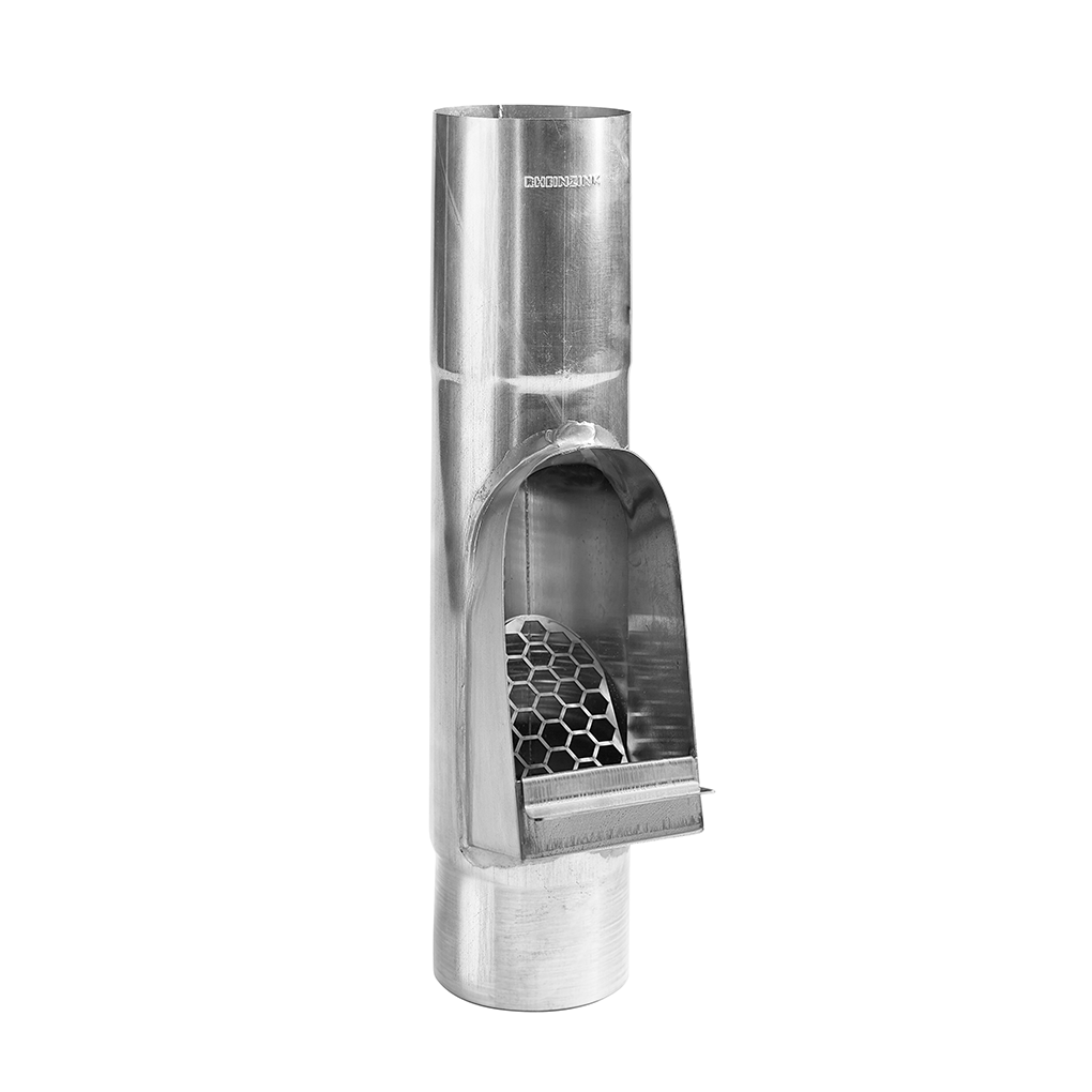 Rheinzink Loofafscheider Walsblank  80mm