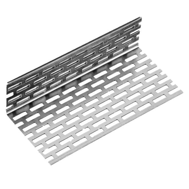 Cedral Afsluitprofiel 2-zijdig geperforeerd 30x40mm 250cm