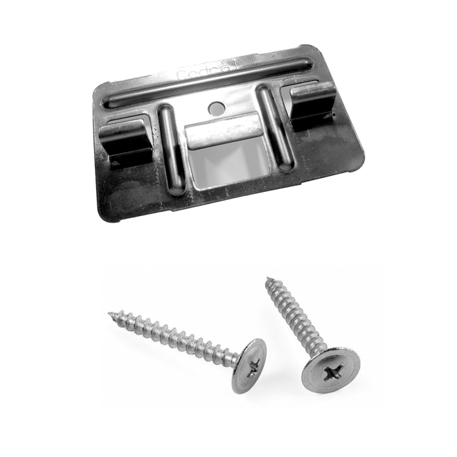 Cedral Click Clips &amp; Schroeven 250st