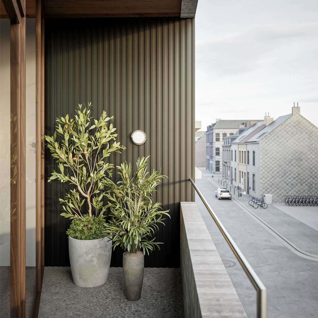 Cladix Aluminium Gevelbekleding Gitzwart – L-Profiel