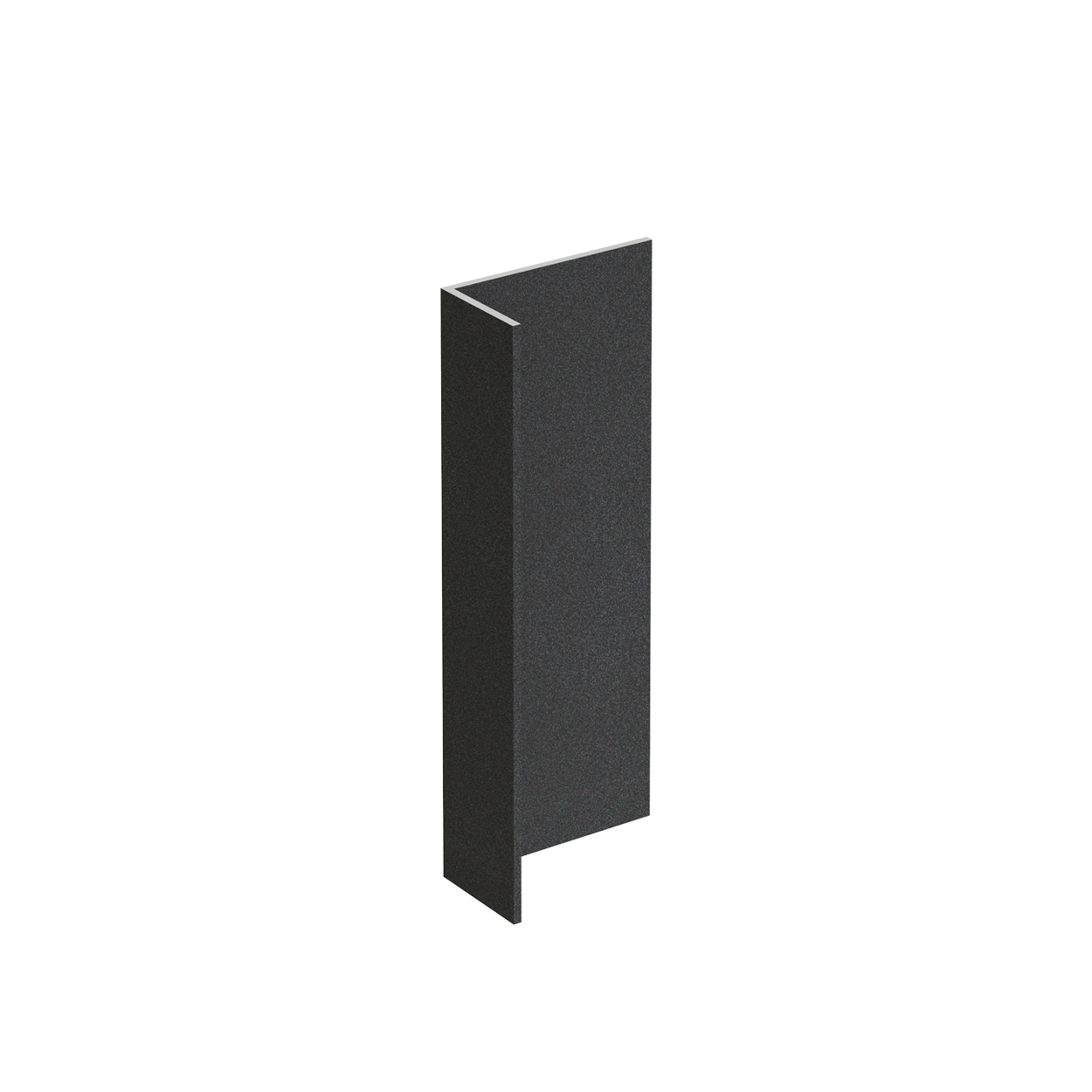 Cladix Aluminium Gevelbekleding Gitzwart – L-Profiel