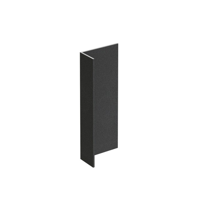 Cladix Aluminium Gevelbekleding Gitzwart – L-Profiel
