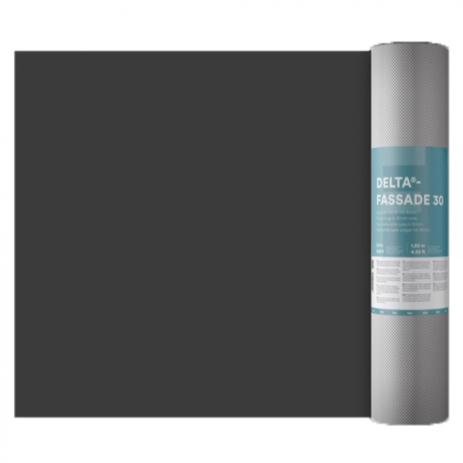 Delta-Fassade UV-bestendig Damp-open Folie 75m2