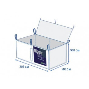 BiggerBag Bouw &amp; Sloopafval All-in 3m3