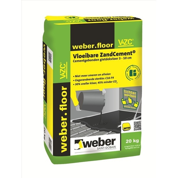 Beamix floor VZC Vloeibare zandcement 25kg