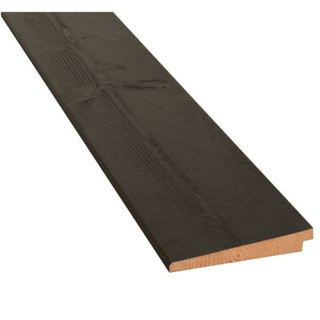 Douglas Zweeds Rabat Zwart 200x25mm 400cm