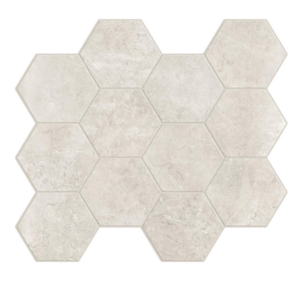 Unicom Starker Evostone Ivory Hexagon 30x34cm