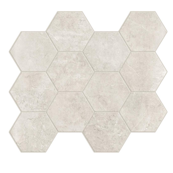 Unicom Starker Evostone Ivory Hexagon 30x34cm