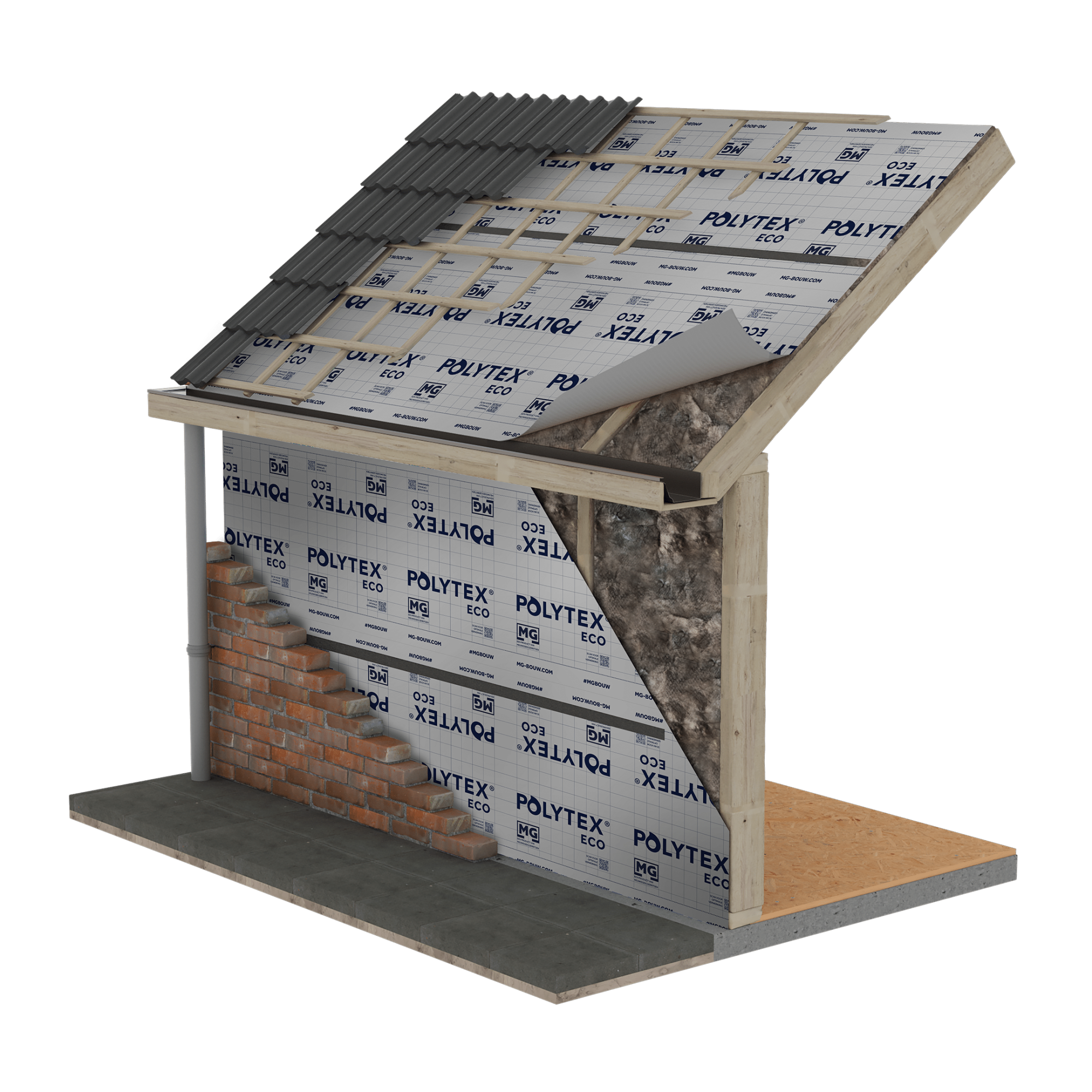 Polytex Eco Damp-open Folie