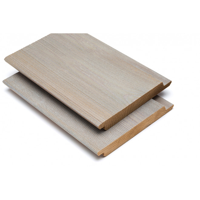 Modiwood FR-D Natural Fins Rabat Gevelplank Vergrijsd