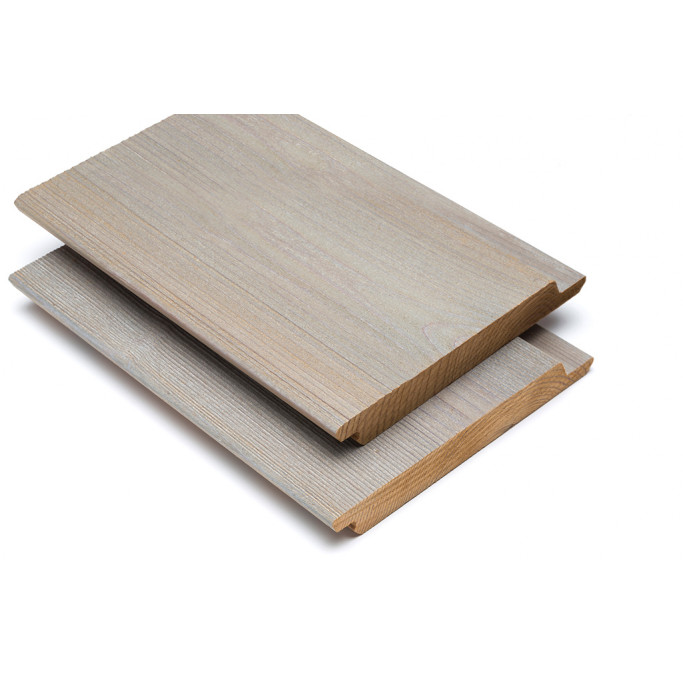 Modiwood FR-D Natural Fins Rabat Gevelplank Vergrijsd