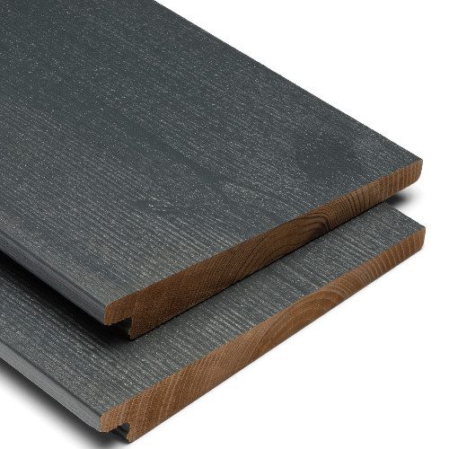 Modiwood FR-D Colour Zweeds Rabat Gevelplank Antraciet RAL7016