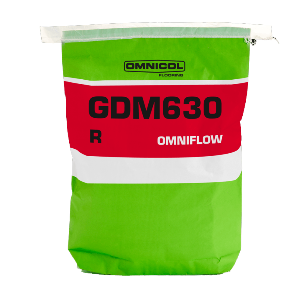 Omnicol GDM 630R - Dunne Gietdekmortel Noppenplaat &amp; Netten 25kg