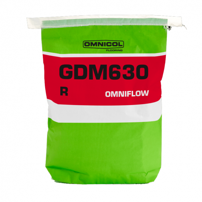 Omnicol GDM 630R - Dunne Gietdekmortel Noppenplaat &amp; Netten 25kg