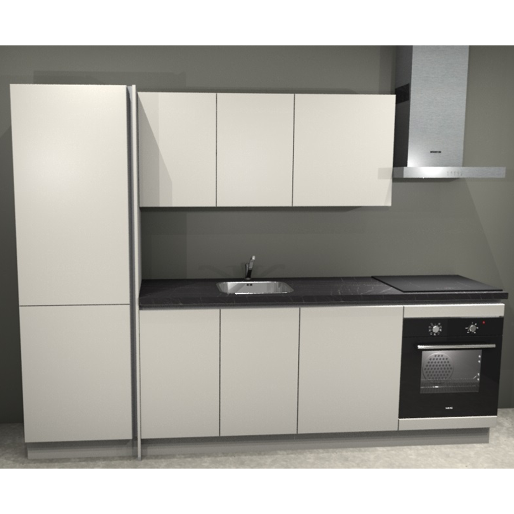 Keuken Compleet Bergen Greeploos 270cm Links