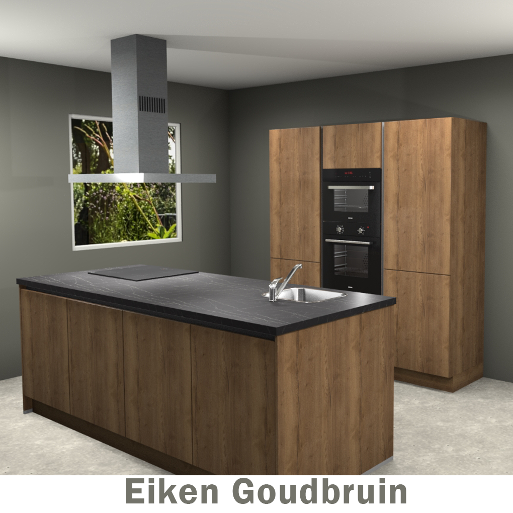 Keuken Compleet met Kookeiland Hamar Greeploos