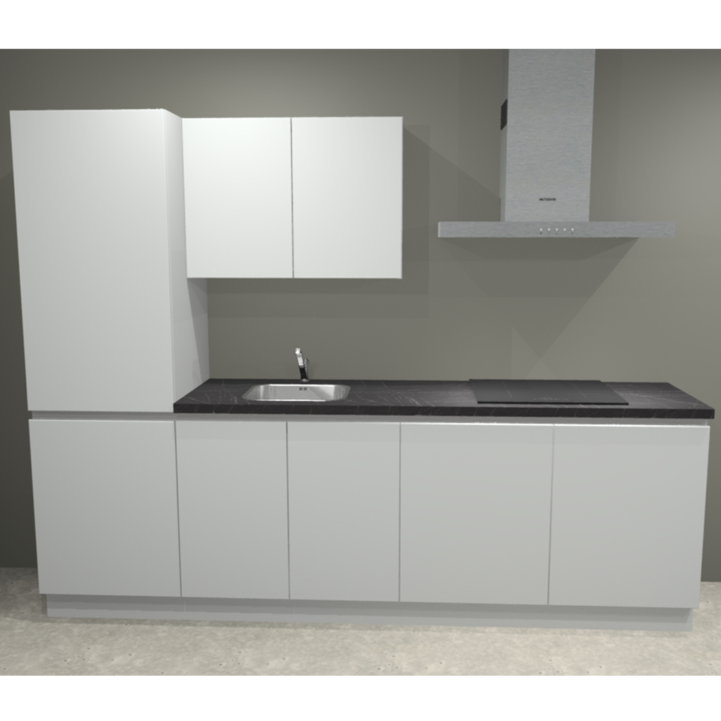 Keuken Compleet Oslo Greeploos 270cm Links