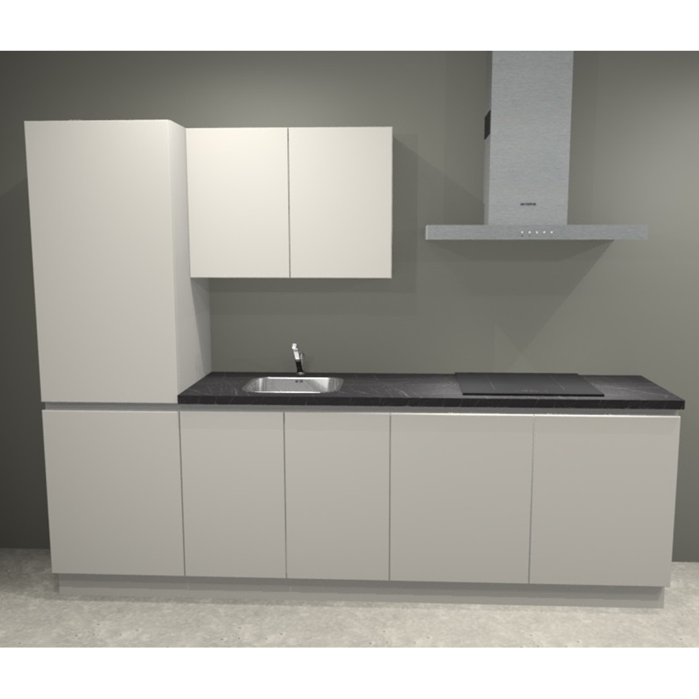 Keuken Compleet Oslo Greeploos 270cm Links