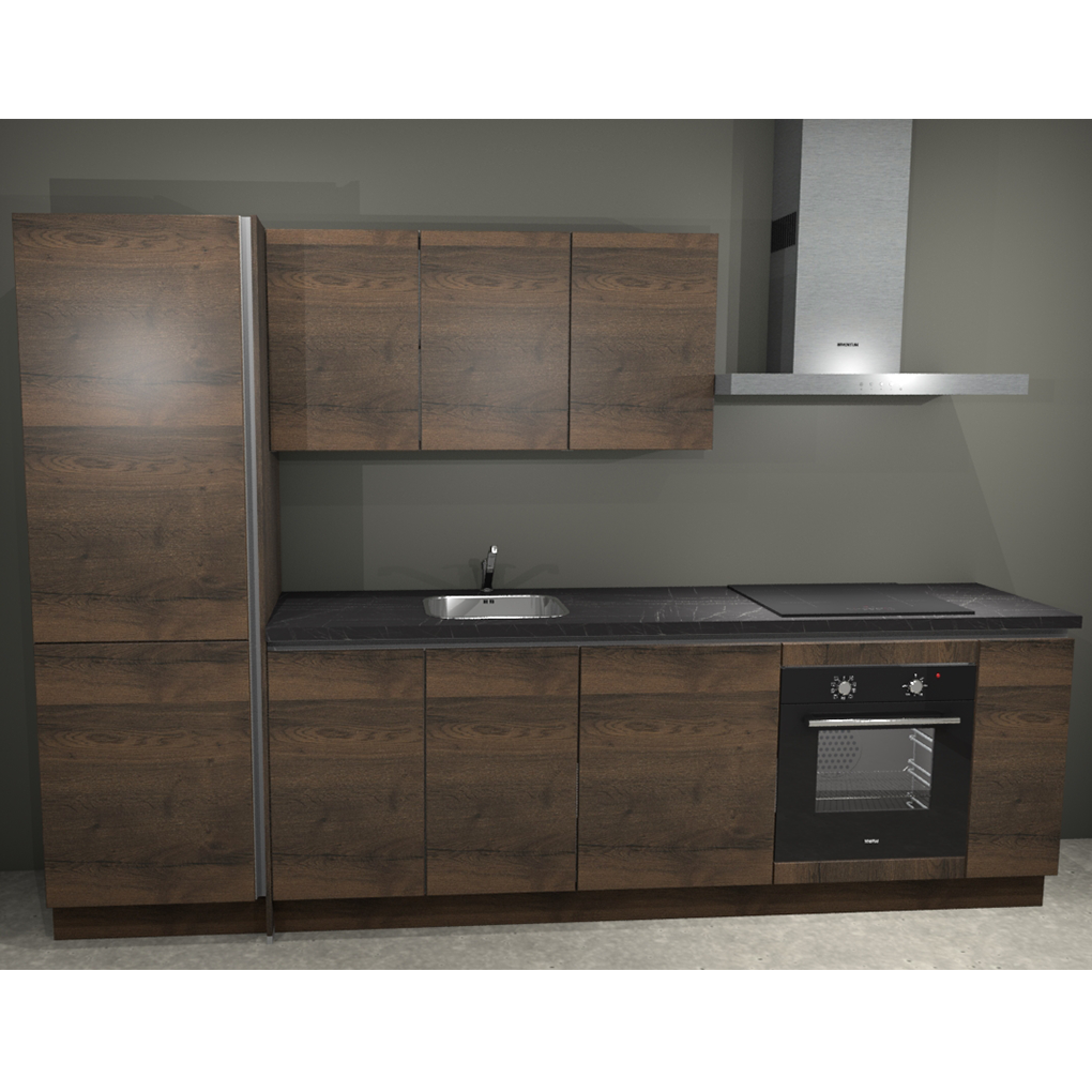 Keuken Compleet Otta Greeploos 300cm Links
