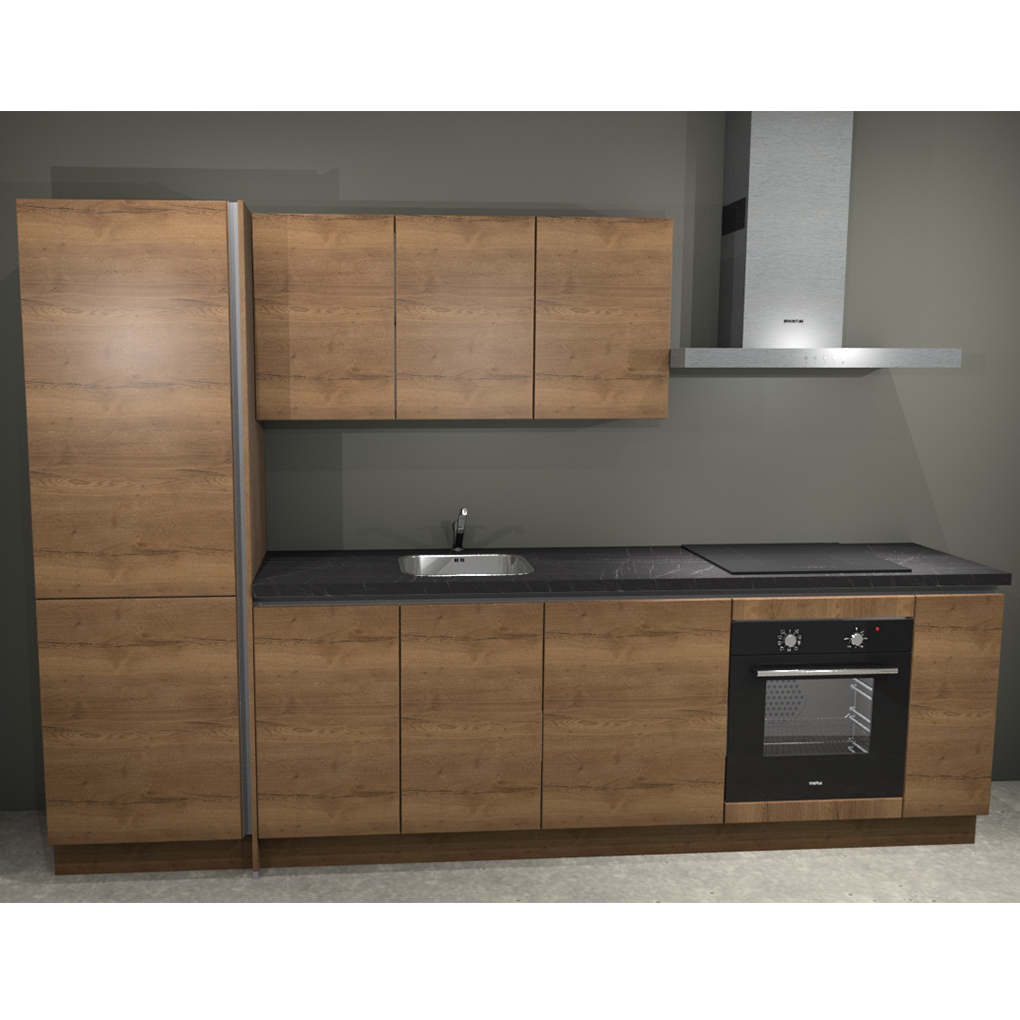 Keuken Compleet Otta Greeploos 300cm Links