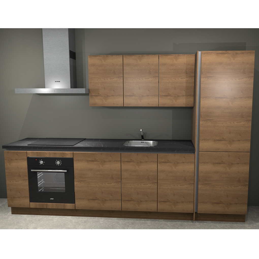 Keuken Compleet Otta Greeploos 300cm Rechts