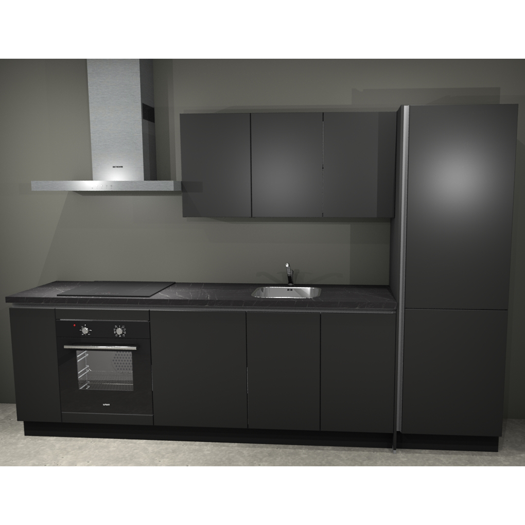 Keuken Compleet Otta Greeploos 300cm Rechts