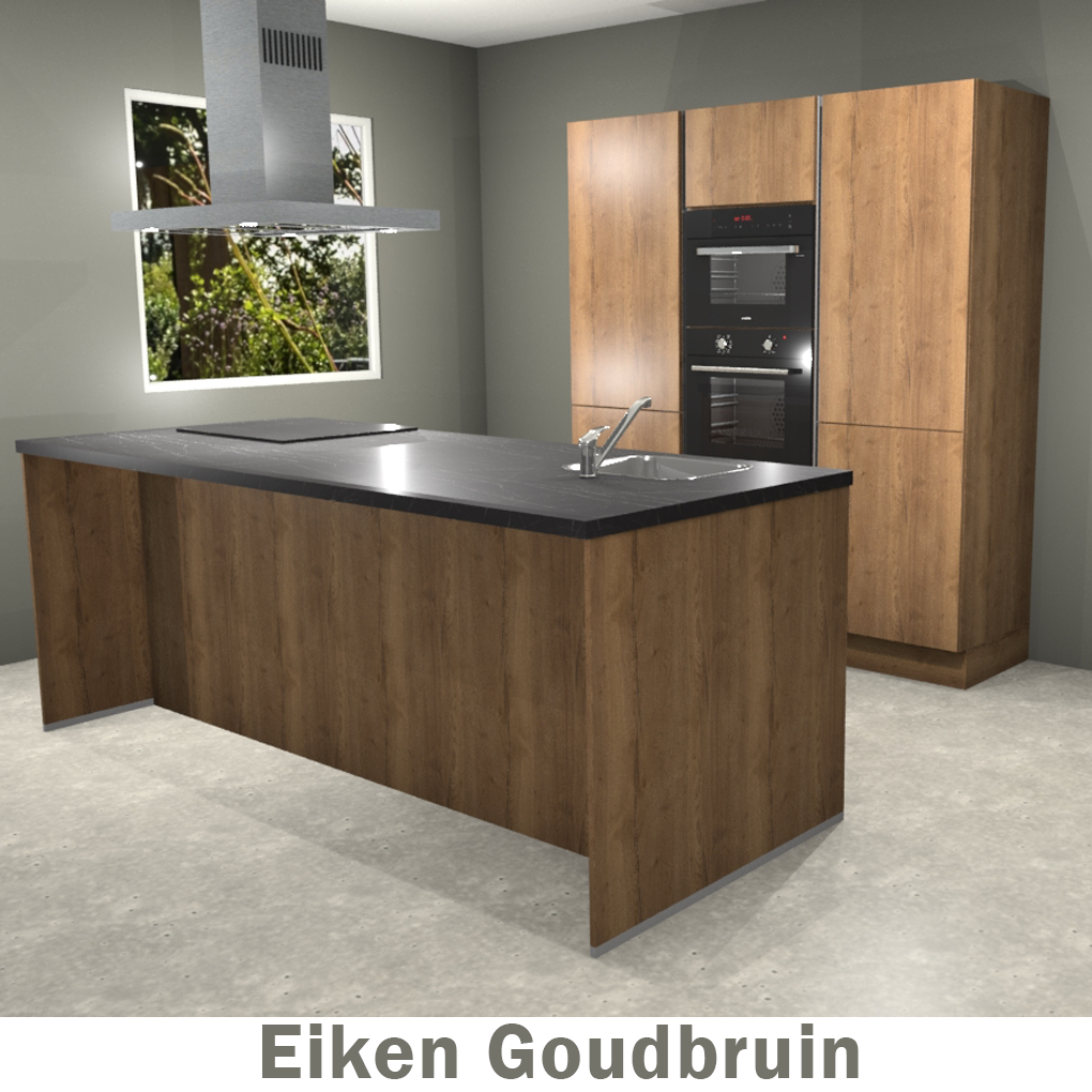 Keuken Compleet met Kookeiland Stranda Greeploos