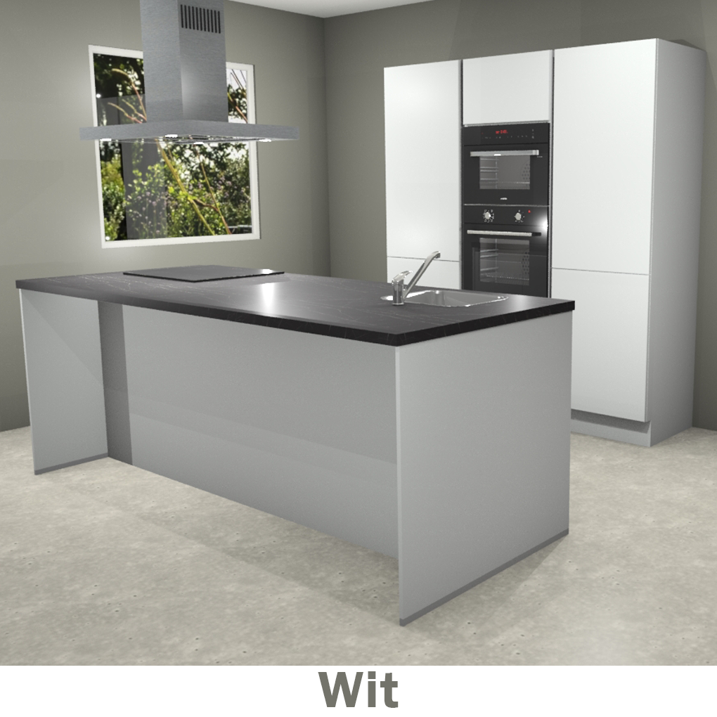 Keuken Compleet met Kookeiland Stranda Greeploos