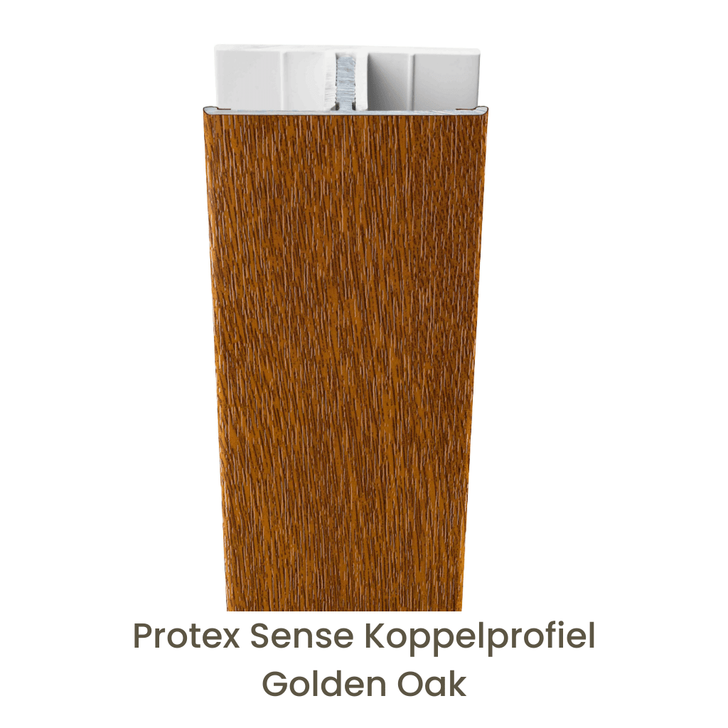 Protex® Sense Koppelprofiel Alu/PVC Golden Oak