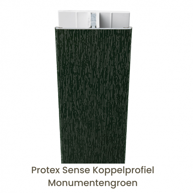 Protex® Sense Koppelprofiel Alu/PVC Monumentengroen