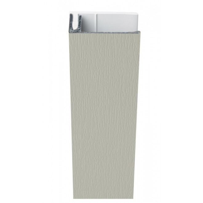 Protex® Urban Eindprofiel Alu/PVC Mistgrijs RAL7038