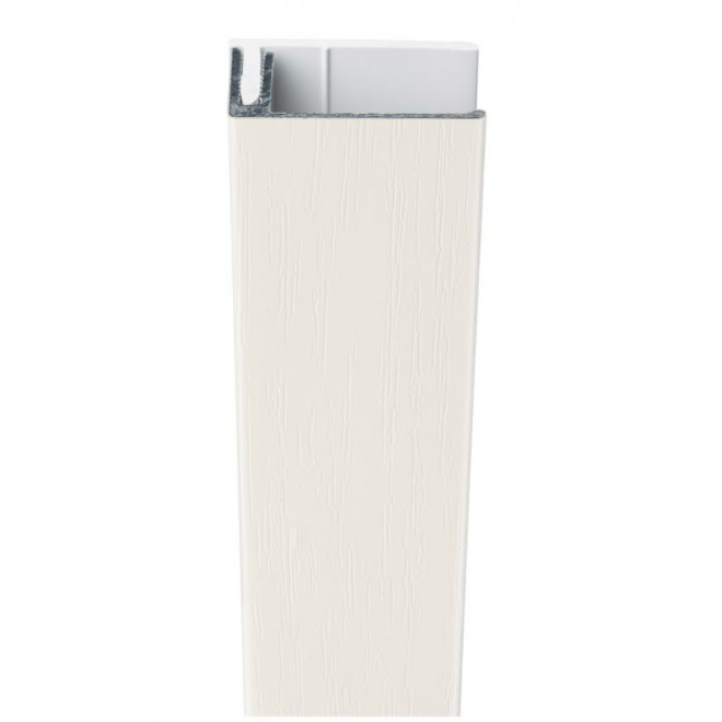 Protex® Urban Eindprofiel Alu/PVC Wit RAL9003