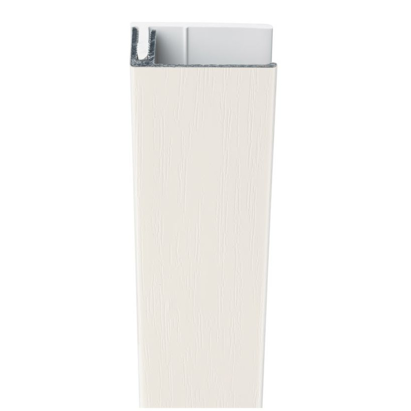 Protex® Urban Eindprofiel Alu/PVC Wit RAL9003