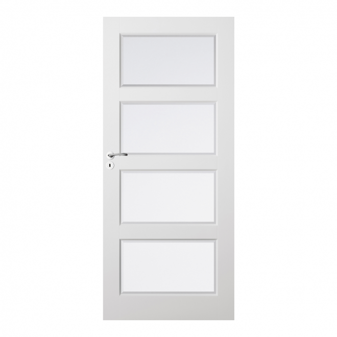 Binnendeur Skantrae Accent SKS 1235 Satinato Facet Glas