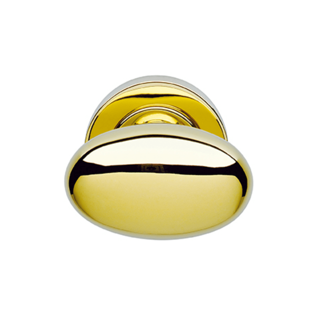 Skantrae Deurkruk Oval Messing