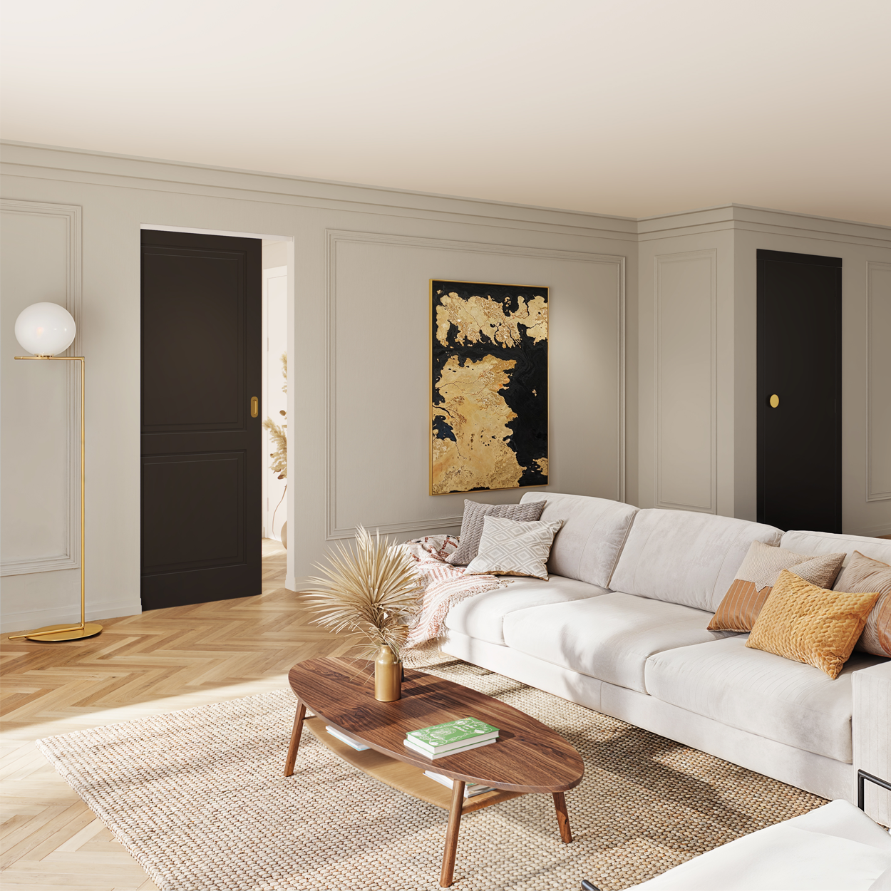 Binnendeur Skantrae Cove One SCO 15601 Zwart