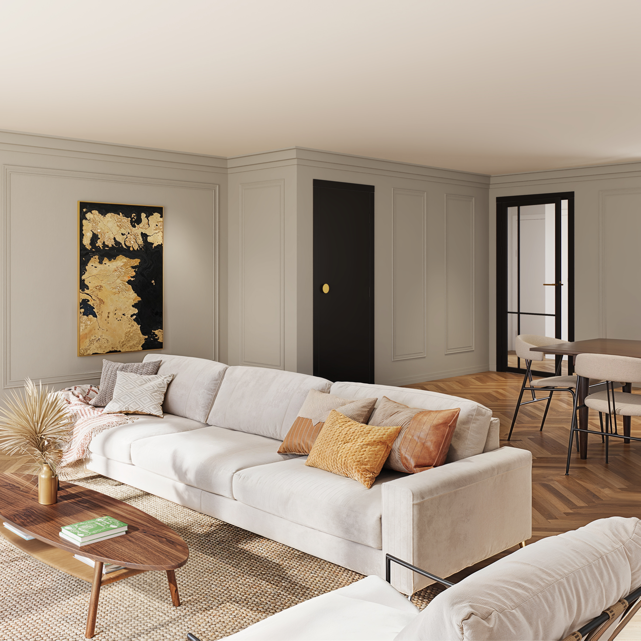 Binnendeur Skantrae Cove One SCO 15601 Zwart