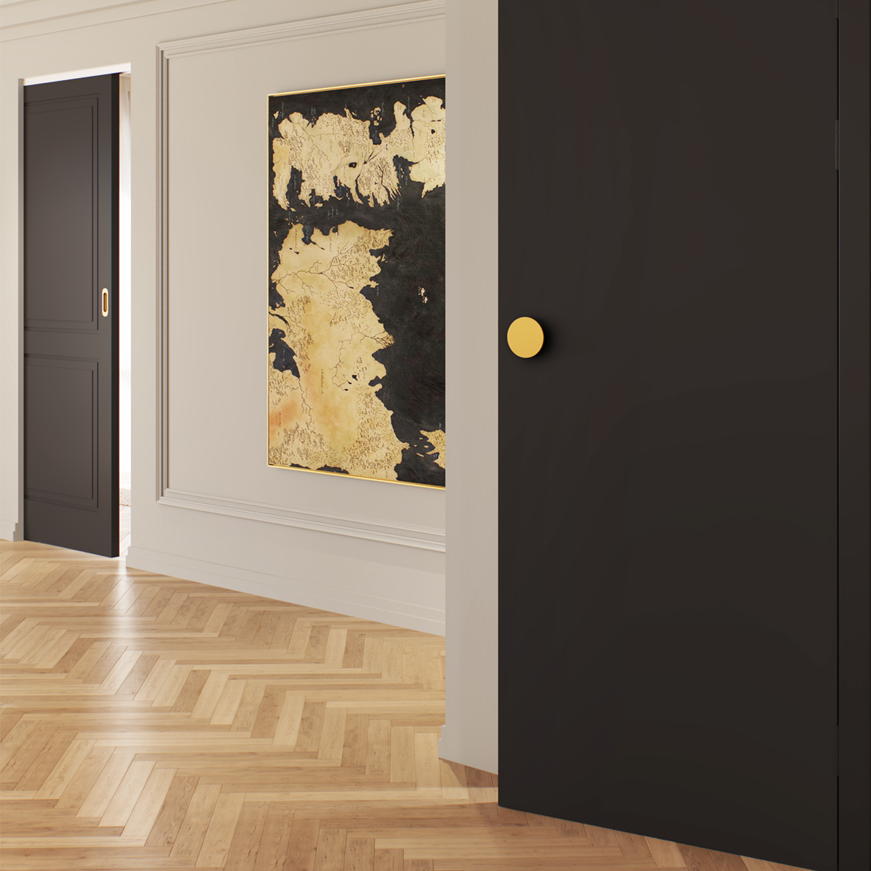 Binnendeur Skantrae Cove One SCO 15601 Zwart