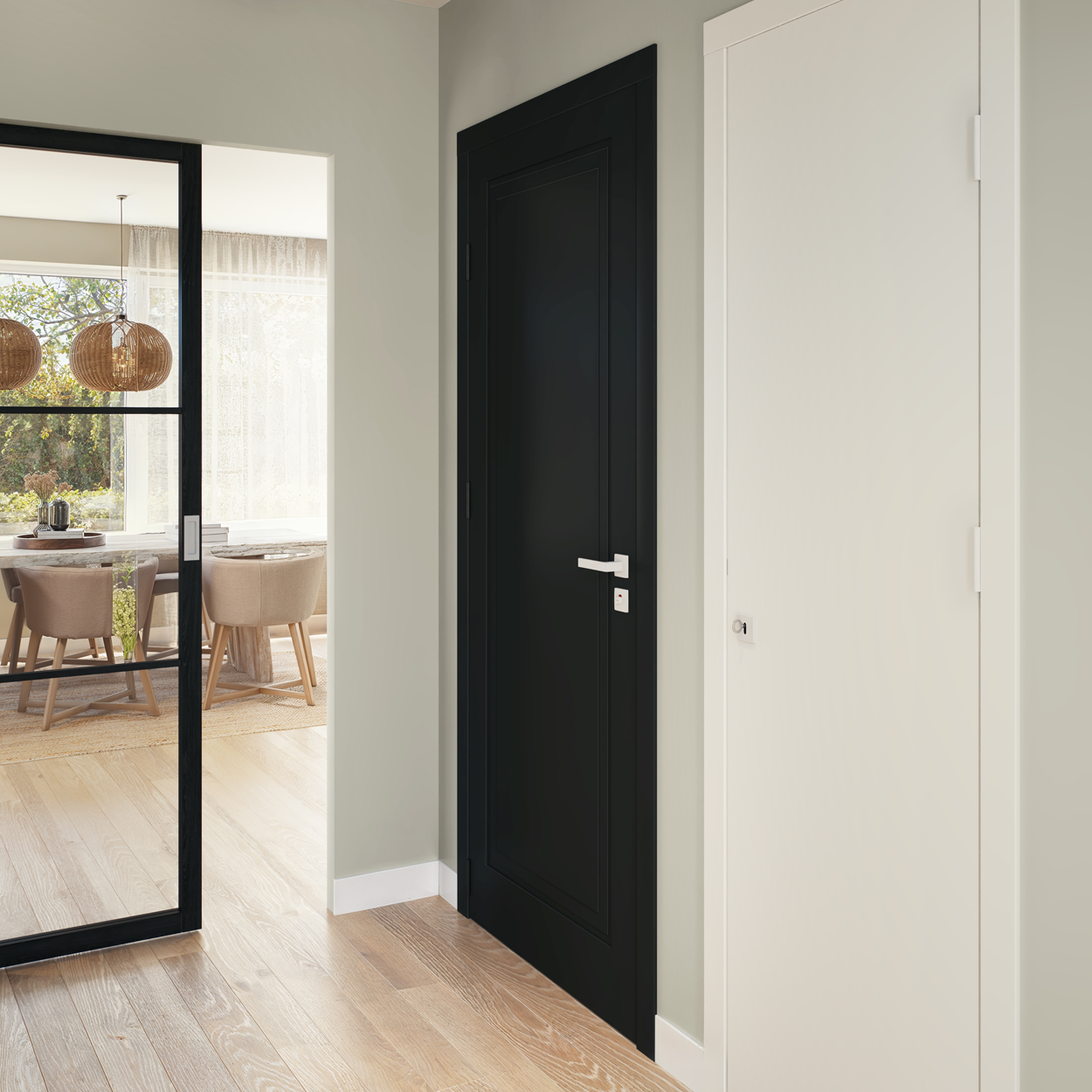Binnendeur Skantrae Cove One SCO 15601 Zwart